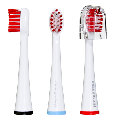 Artikelbild 2 für Genius Genius Dental Hydro Fusion Intensiv/Standard Zahnbürstenaufsätze, 4 St., Artikelnummer 393219