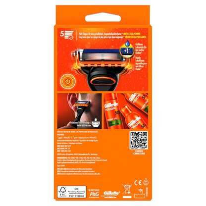 Artikelbild 2 für Gillette Fusion5 Power Nassrasierer Herren, Artikelnummer 585537