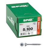 Artikelbild 1 für SPAX® Universalschrauben T20 Senkkopf WIROX 0191010501003 5 mm x 100 mm, 100 St., Artikelnummer 395679