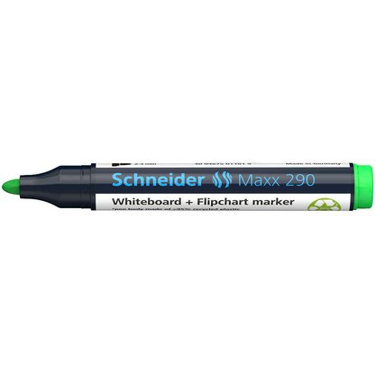 Artikelbild 5 für Schneider Maxx 290 Whiteboard- und Flipchart-Marker grün 2,0 - 3,0 mm, 1 St., Artikelnummer 752069