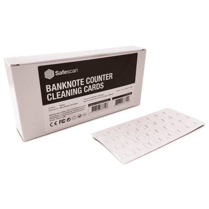 Artikelbild 3 für Safescan Reinigungskarten für Banknotenzählmaschinen 1-lagig weiß, 15 St., Artikelnummer 121941