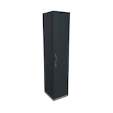 Artikelbild 1 für fm Aktenschrank Sidney, 4260429764778 lavagrau 4 Fachböden 40,0 x 44,2 x 186,9 cm, Artikelnummer 411813