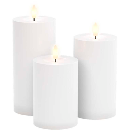 Artikelbild 2 für goobay LED-Kerzen weiß, 3 St., Artikelnummer 725422