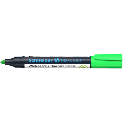 Artikelbild 6 für Schneider Maxx 290 Whiteboard- und Flipchart-Marker grün 2,0 - 3,0 mm, 1 St., Artikelnummer 752069