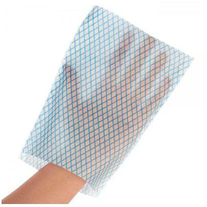 Artikelbild für HYGOSTAR unisex Einmalwaschlappen RAUTE weiß Einheitsgröße, 50 St., Artikelnummer 191553