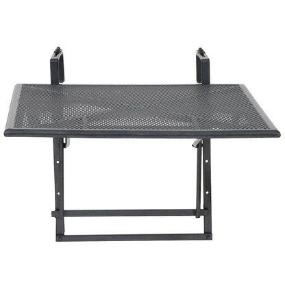 Artikelbild 2 für greemotion Toulouse Balkonhängetisch quadratisch Stahl grau 70,0 x 88,0 x 47,0 - 79,0 cm, 1 St., Artikelnummer 730947