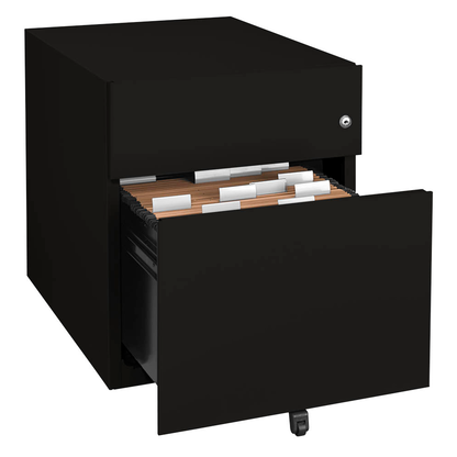 Artikelbild 6 für BISLEY Note Rollcontainer schwarz 2 Auszüge 42,0 x 56,5 x 49,5 cm, Artikelnummer 493411