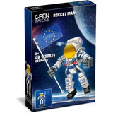 Artikelbild 1 für OPEN BRICKS OB-WS0824 Rocket Man Bausatz, Artikelnummer 864813
