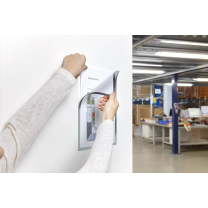 Artikelbild 3 für magnetoplan Magnetrahmen silber A4, 5 St., Artikelnummer 606469