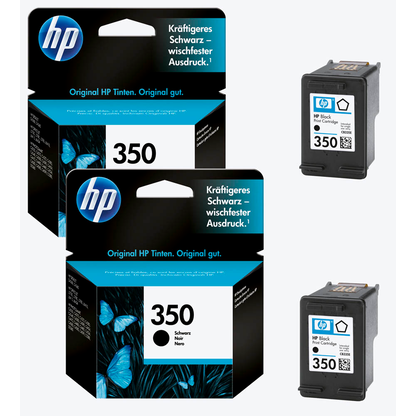 Artikelbild für AKTION: HP 350(CB335EE) schwarz Druckerpatronen, 2er-Set, Artikelnummer 900522