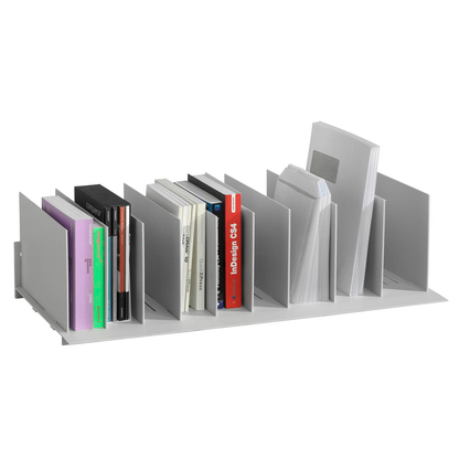 Artikelbild für PAPERFLOW Buchstütze grau 85,8 x 32,3 x 23,3 cm, 1 St., Artikelnummer 587618