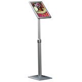 Artikelbild 1 für update displays Infoständer silber DIN A3 30,0 - 42,0 x 42,0 x 91,0 - 131,0 cm, 1 St., Artikelnummer 287983