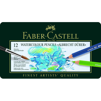 Artikelbild für FABER-CASTELL Albrecht Dürer Aquarellstifte farbsortiert, 12 St., Artikelnummer 602781