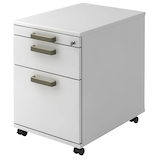 Artikelbild 1 für HAMMERBACHER Savona Rollcontainer weiß 3 Auszüge 42,8 x 58,0 x 59,0 cm, Artikelnummer 640387