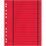 Artikelbild 1 für Wekre Trennblätter DIN A4 1-10 rot, 190 g/qm, 50 St., Artikelnummer 305983