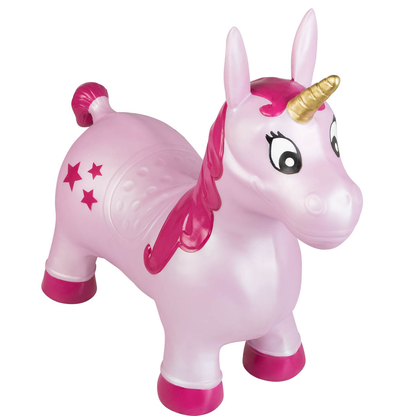 Artikelbild für Idena Hüpftier Einhorn pink, Artikelnummer 470472