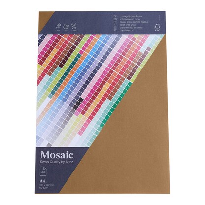 Artikelbild für artoz Briefpapier Mosaic natur DIN A4 90 g/qm 25 Blatt, Artikelnummer 832347