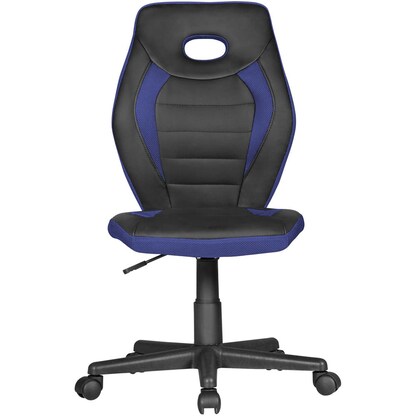 Artikelbild 2 für AMSTYLE Kinderdrehstuhl, SPM1.388 Stoff blau, Gestell schwarz, Artikelnummer 907622