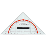 Artikelbild 1 für M + R Geodreieck 16,0 cm, Artikelnummer 250546