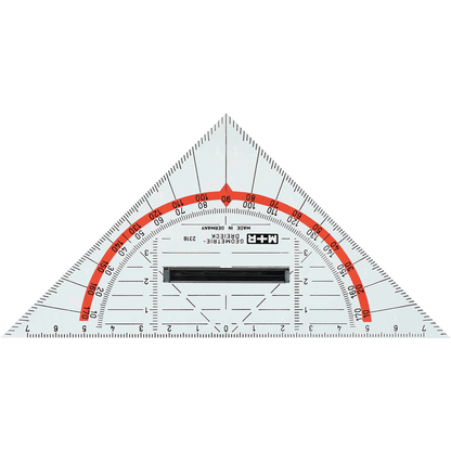 Artikelbild für M + R Geodreieck 16,0 cm, Artikelnummer 250546
