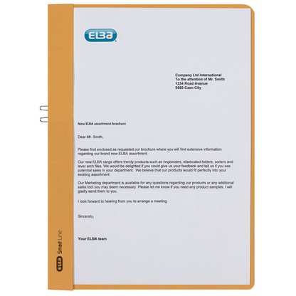 Artikelbild für ELBA Klemmhefter gelb, 50 St., Artikelnummer 935908