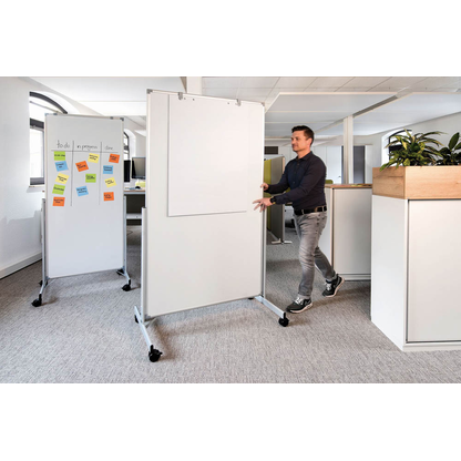 Artikelbild 5 für MAUL mobiles Whiteboard MAULpro easy2move 100,0 x 180,0 cm weiß kunststoffbeschichteter Stahl, Artikelnummer 127953