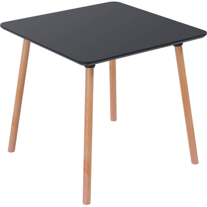 Artikelbild für meet powered by PAPERFLOW PALOMBA Bistrotisch quadratisch MDF-Platte schwarz 80,0 x 80,0 x 75,0 cm, 1 St., Artikelnummer 300597