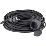 Artikelbild 1 für as-Schwabe Verlängerungskabel 15,0 m schwarz, Artikelnummer 973394