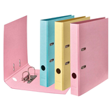 Artikelbild 1 für FALKEN PURE Pastell Ordner Vanille-Gelb, Flamingo-Pink, Himmel-Blau Karton 5,0 cm DIN A4, 10 St., Artikelnummer 265084