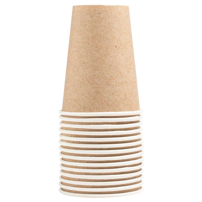 Artikelbild 3 für PROnappe Einweg-Kaffeebecher braun 200,0 ml, 15 St., Artikelnummer 346139