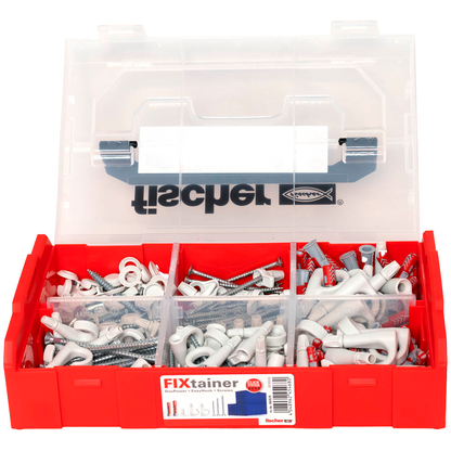 Artikelbild 2 für fischer FixTainer - EasyHook 2K 563578 Dübel- und Schrauben-Sortiment, 228-teilig, Artikelnummer 480489