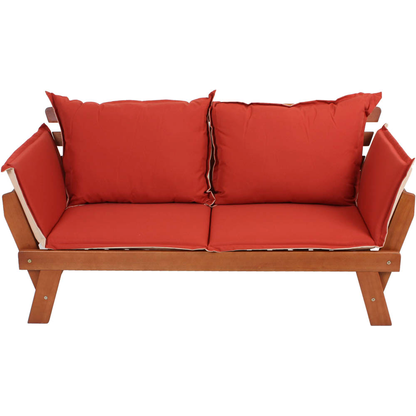 Artikelbild 2 für Garden Pleasure Gartenbank FORTUNA 985137 braun Holz 192,0 cm, Artikelnummer 379402