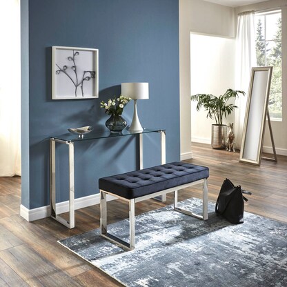 Artikelbild 2 für HAKU Möbel Sitzbank 18581 schwarz Stoff 100,0 cm, Artikelnummer 551637