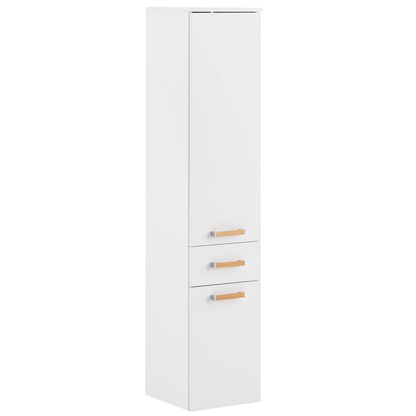 Artikelbild für MÖBELPARTNER Bad-Hängeschrank Duo 146599 kreideweiß 32,7 x 35,3 x 160,1 cm, Artikelnummer 673461