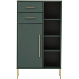 Artikelbild 1 für MÖBELPARTNER Kommode Kent, 151130 dunkelgrün 67,1 x 33,1 x 117,4 cm, 1 St., Artikelnummer 785582