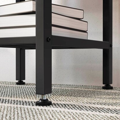 Artikelbild 7 für VASAGLE Bistrotisch rechteckig Spanplatte braun 110,0 x 40,0 x 90,0 cm, 1 St., Artikelnummer 290456