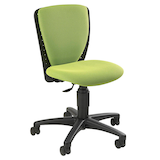 Artikelbild 1 für Topstar Kinderdrehstuhl High S'cool®, 70570BB50 Stoff grün, Gestell schwarz, Artikelnummer 164842