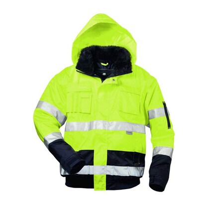 Artikelbild für elysee® unisex Warnjacke SIEGFRIED gelb, marine Größe L, Artikelnummer 746680