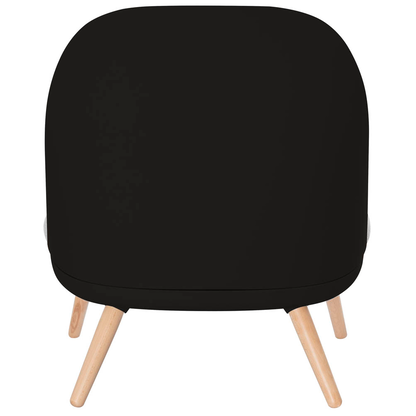 Artikelbild 4 für meet powered by PAPERFLOW Sessel COCOON schwarz buche Kunststoff 70,0 x 65,5 x 75,5 cm, 1 St., Artikelnummer 139711