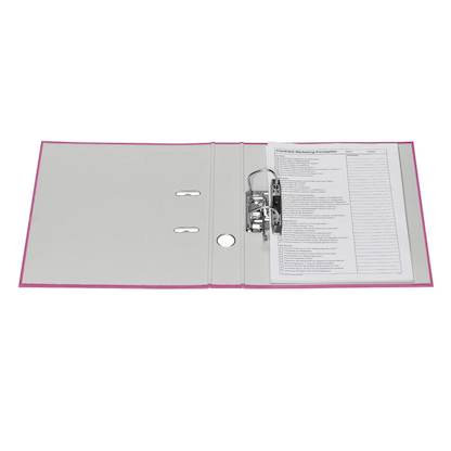 Artikelbild 6 für DONAU Klassik Ordner pink Karton 5,0 cm DIN A4, 1 St., Artikelnummer 345884