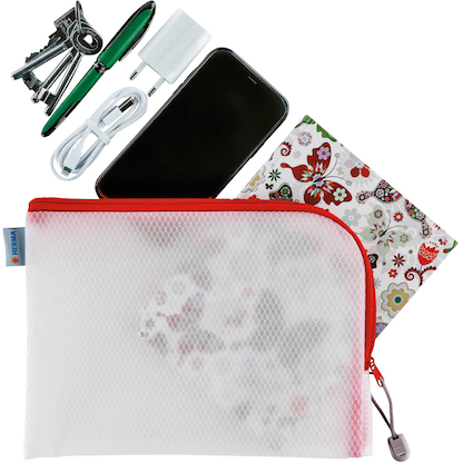 Artikelbild 6 für HERMA Reißverschlussbeutel DIN A5 transparent/rot, 1 St., Artikelnummer 555092