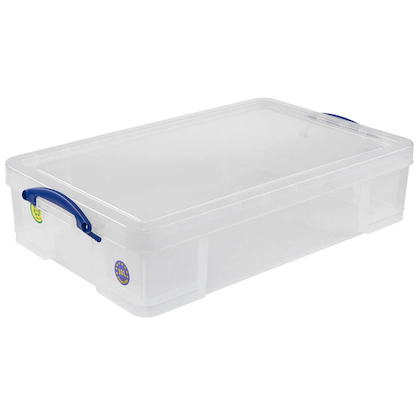 Artikelbild für Really Useful Box Aufbewahrungsbox 33,0 l transparent 71,0 x 44,0 x 16,5 cm, 1 St., Artikelnummer 404202