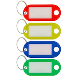 Artikelbild 1 für WESTCOTT Schlüsselanhänger farbsortiert, 4 St., Artikelnummer 853873