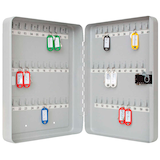 Artikelbild 1 für WEDO Schlüsselkasten lichtgrau mit 60 Haken, Zahlenschloss, 28,8 x 9,4 x 37,0 cm, 1 St., Artikelnummer 457806