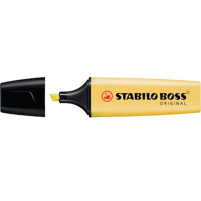 Artikelbild für STABILO BOSS ORIGINAL Textmarker gelb, 1 St., Artikelnummer 294494