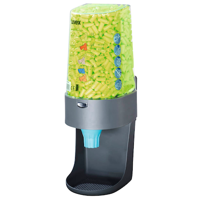 Artikelbild für uvex Ohrstöpselspender x-fit 2112000 grau, türkis Kunststoff, 1 St., Artikelnummer 160364