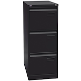 Artikelbild 1 für BISLEY LIGHT Hängeregistraturschrank schwarz 3 Schubladen 41,3 x 62,2 x 101,6 cm, 1 St., Artikelnummer 955716