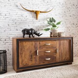 Artikelbild 1 für WOHNLING Sideboard, WL5.193 sheesham 160,0 x 44,0 x 80,0 cm, 1 St., Artikelnummer 540593