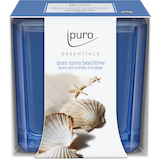 Artikelbild 1 für ipuro Duftkerze Sunny Beachtime blau Sunny Beach, 1 St., Artikelnummer 952752