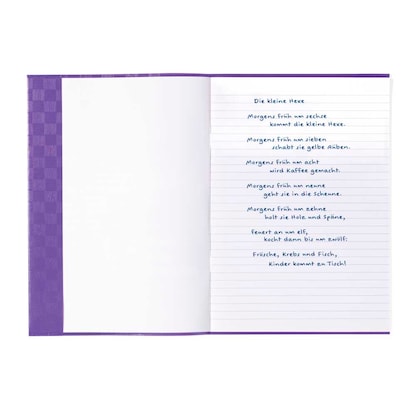 Artikelbild 2 für HERMA Heftumschlag mit Baststruktur lila Kunststoff DIN A4, Artikelnummer 604337